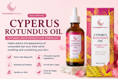 Cyperus Rotundus Oil for Hair Removal Smoothing Soothing Skin Care
